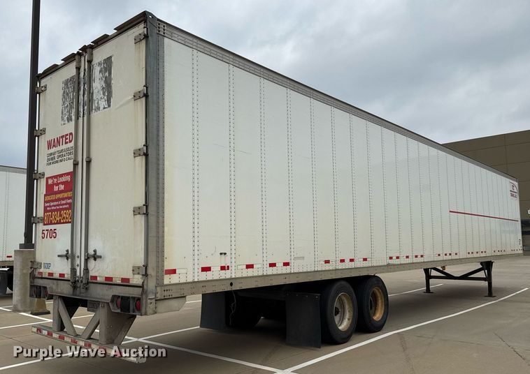 image for item EJ3741 2014 Vanguard VXP 57' dry van trailer