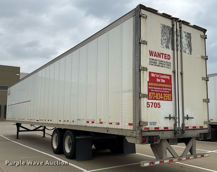 image for item EJ3741 2014 Vanguard VXP 57' dry van trailer