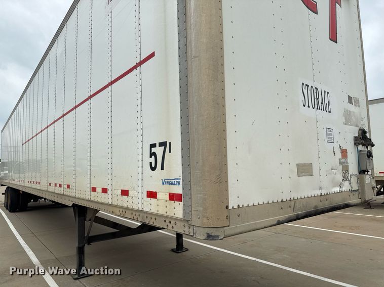 image for item EJ3741 2014 Vanguard VXP 57' dry van trailer