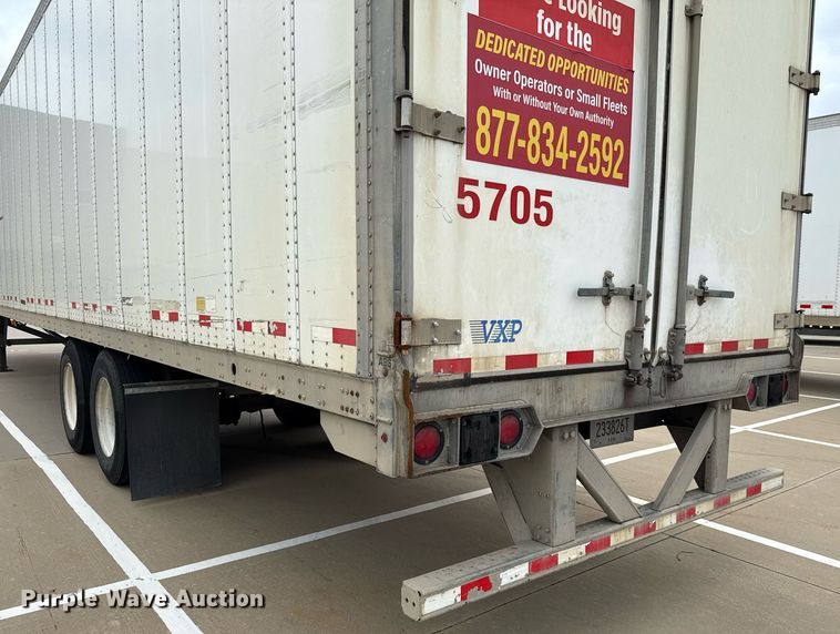 image for item EJ3741 2014 Vanguard VXP 57' dry van trailer