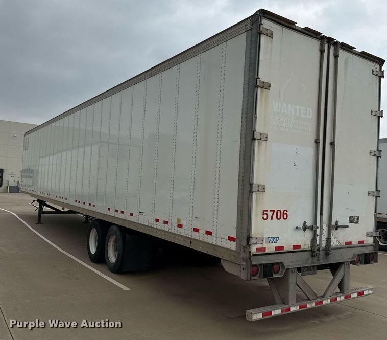 image for item EJ3742 2014 Vanguard VXP 57' dry van trailer