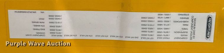 image for item EJ4830 2021 Freightliner Cascadia 126 semi truck