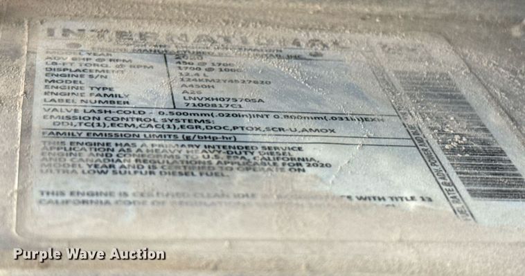 image for item EJ4831 2021 International LT625  semi truck