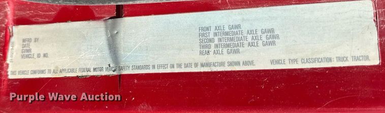 image for item EM2095 1988 Freightliner FLC112 semi truck