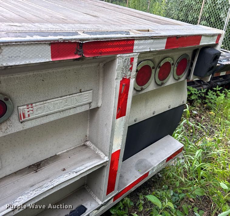 image for item EN4589 2005 Fontaine AFTW-5-8048WSAWI flatbed trailer