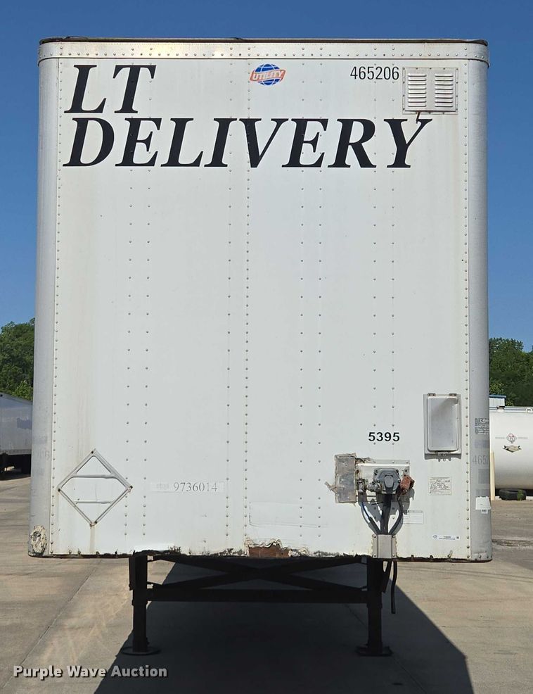 image for item EQ6556 2007 Utility dry van trailer