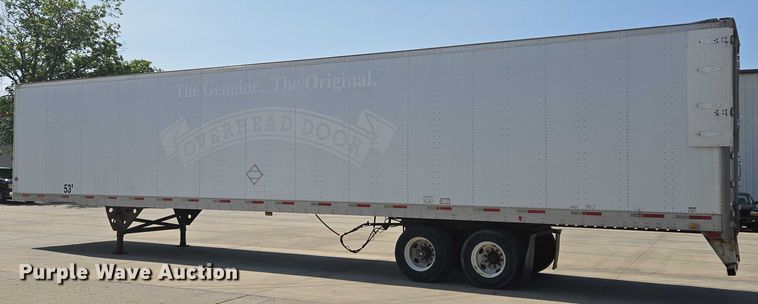 image for item EQ6556 2007 Utility dry van trailer