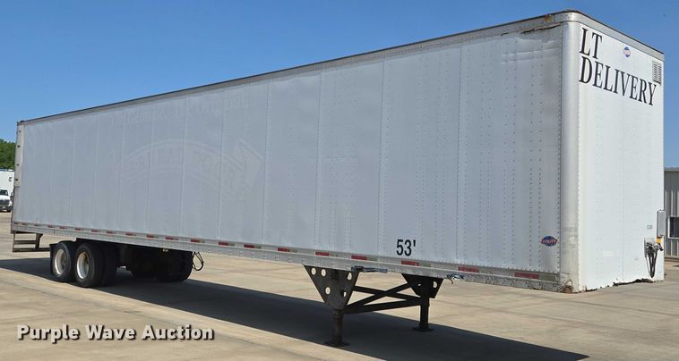 image for item EQ6557 2007 Utility dry van trailer