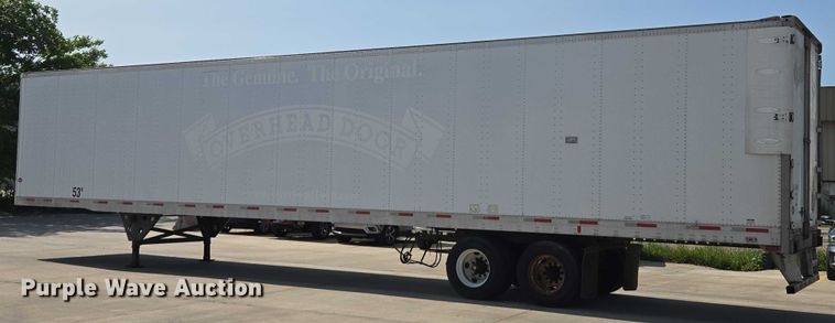 image for item EQ6557 2007 Utility dry van trailer