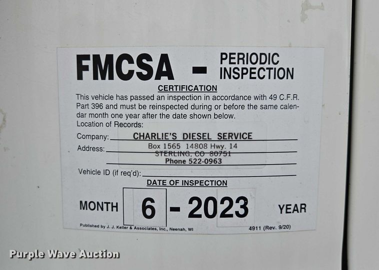 image for item ER5259 2015 Freightliner Cascadia 125 semi truck