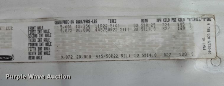 image for item ER5262 2014 Freightliner Cascadia 125 semi truck