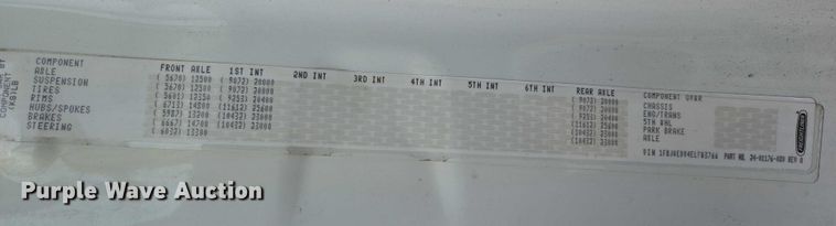 image for item ER5262 2014 Freightliner Cascadia 125 semi truck