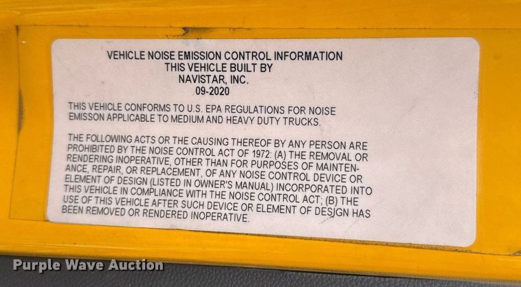 image for item HI9251 2021 International LT625 semi truck