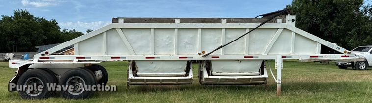 image for item HI9255 1979 Timpte-Beall 301-A bottom dump trailer
