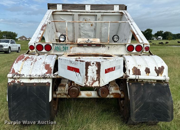 image for item HI9255 1979 Timpte-Beall 301-A bottom dump trailer
