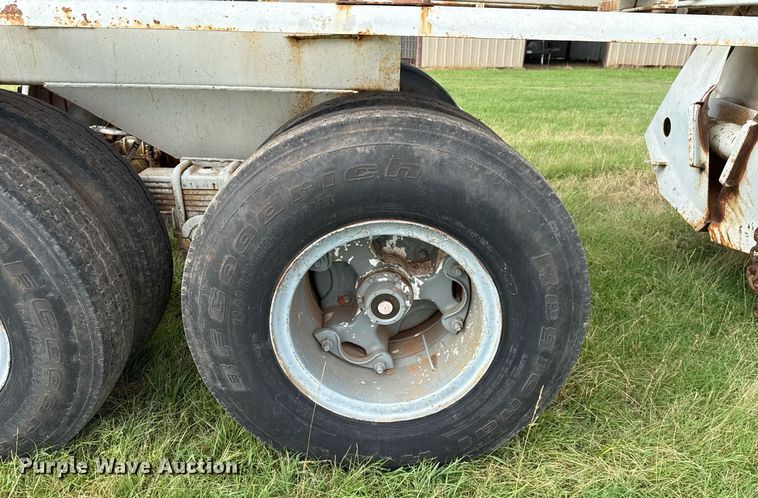image for item HI9255 1979 Timpte-Beall 301-A bottom dump trailer
