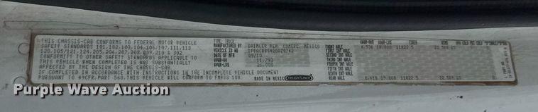 image for item HI9263 2011 Freightliner Business Class M2 truck cab and chassis