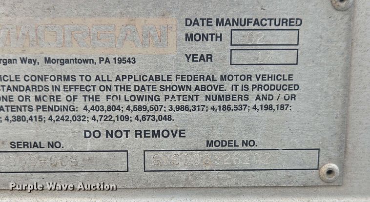 image for item YA0523 2014 Freightliner Business Class M2 106 box truck