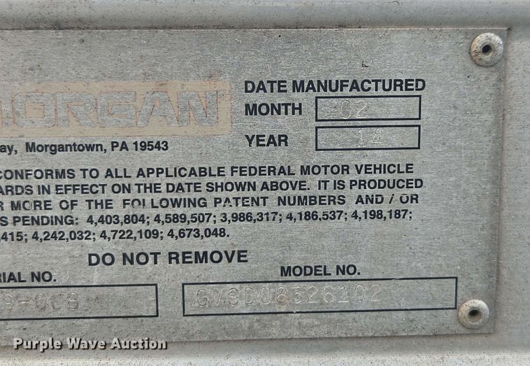 image for item YA0523 2014 Freightliner Business Class M2 106 box truck