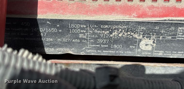 image for item YA0574 2015 International ProStar Plus 122 semi truck