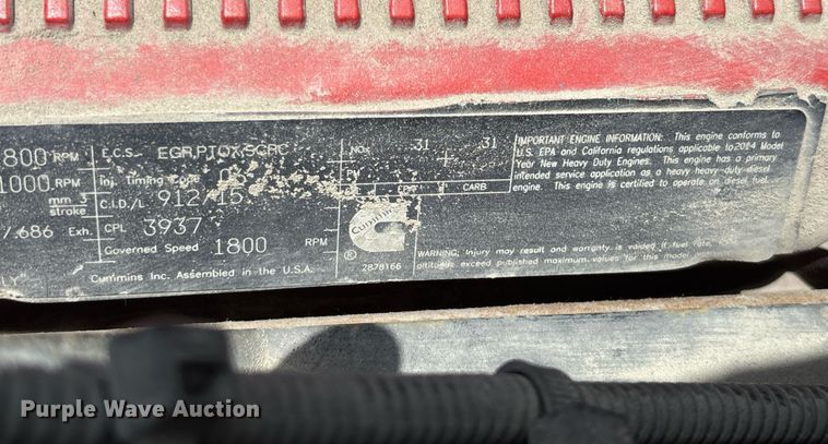 image for item YA0574 2015 International ProStar Plus 122 semi truck