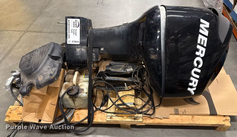 image for item DT6644 2007 Mercury Optimax outboard engine