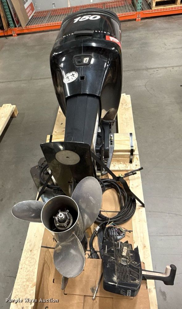 image for item DT6645 2009 Mercury Optimax 150 outboard engine