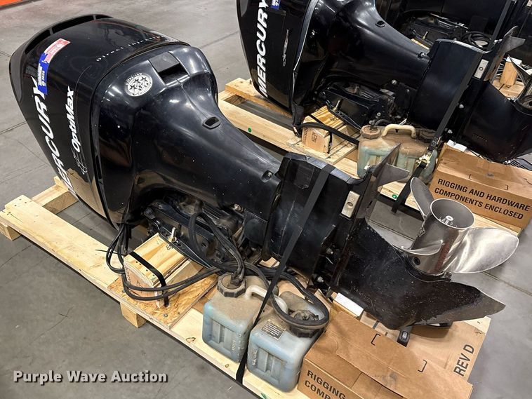 image for item DT6647 2008 Mercury Optimax outboard engine