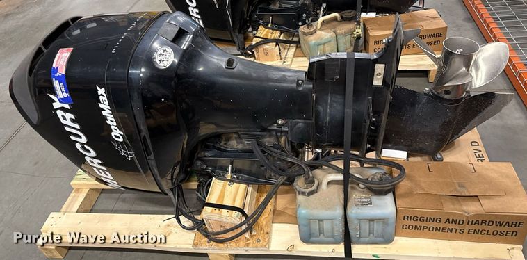 image for item DT6647 2008 Mercury Optimax outboard engine