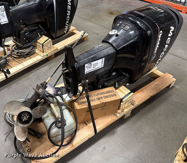 image for item DT6648 2009 Mercury Optimax outboard engine