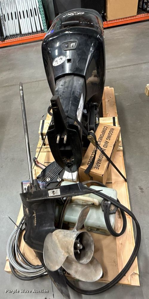 image for item DT6648 2009 Mercury Optimax outboard engine