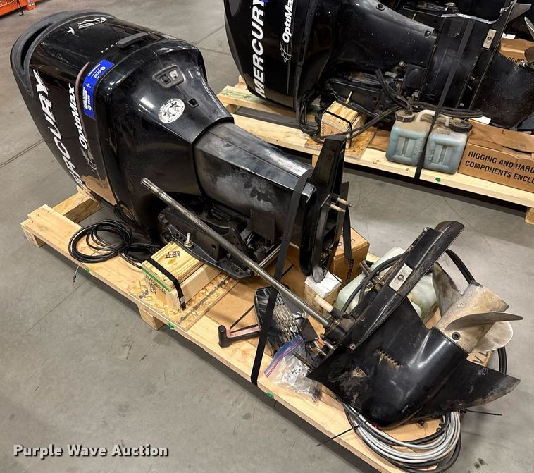 image for item DT6648 2009 Mercury Optimax outboard engine