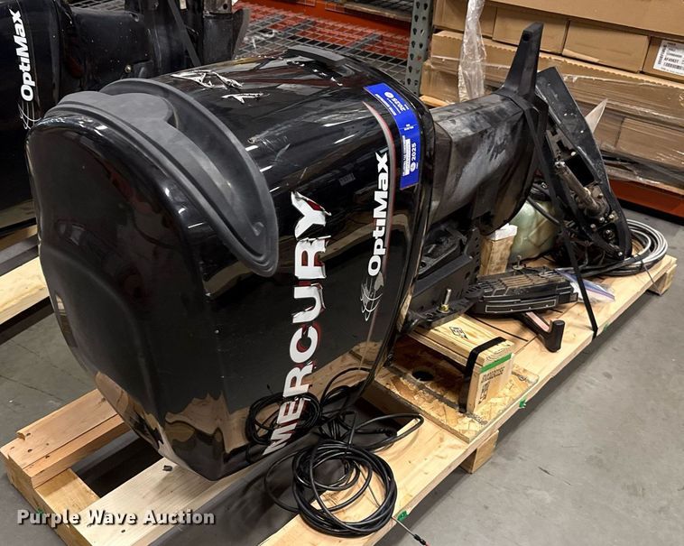 image for item DT6648 2009 Mercury Optimax outboard engine