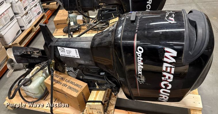 image for item DT6648 2009 Mercury Optimax outboard engine