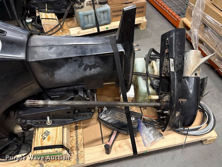 image for item DT6648 2009 Mercury Optimax outboard engine