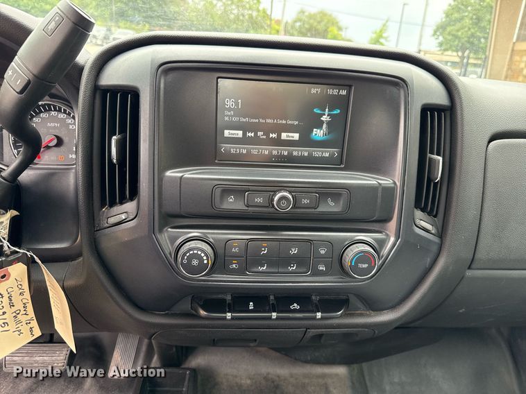 image for item DT6661 2016 Chevrolet Silverado 1500 Double Cab pickup truck