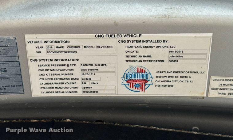 image for item DT6663 2016 Chevrolet Silverado 1500 Double Cab pickup truck