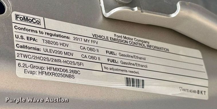 image for item DT6668 2017 Ford F250 Super Duty XL pickup truck