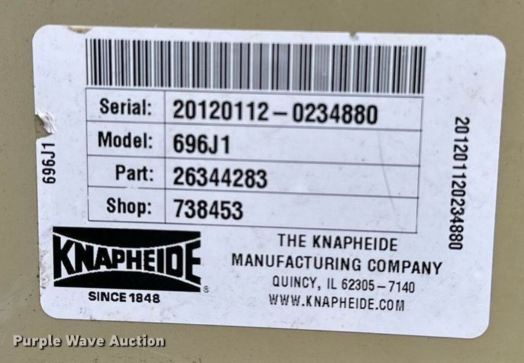 image for item DF8573 2012 Chevrolet Silverado 2500HD utility / service truck