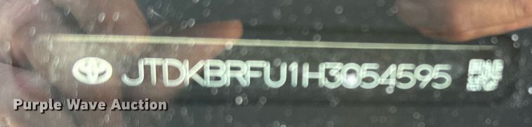 image for item DF8574 2017 Toyota Prius 