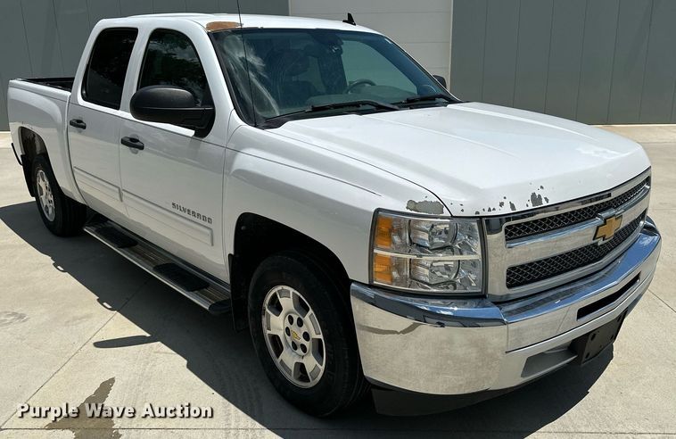 image for item DF8595 2012 Chevrolet Silverado 1500 Crew Cab pickup truck