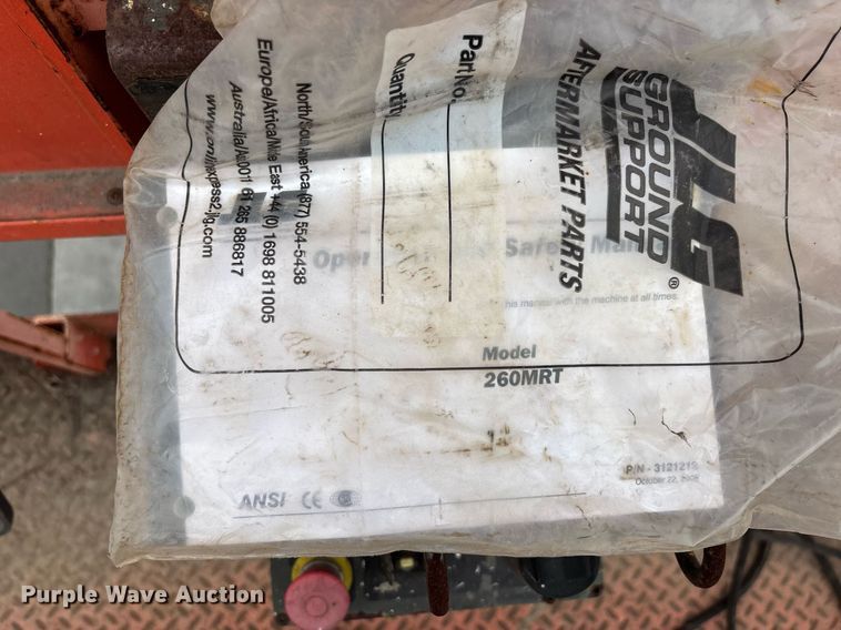 image for item DH8652 2007 JLG 260MRT scissor lift