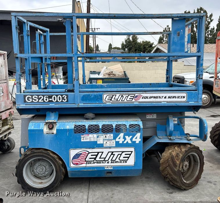 image for item DH8653 2008 Genie GS-2668 scissor lift