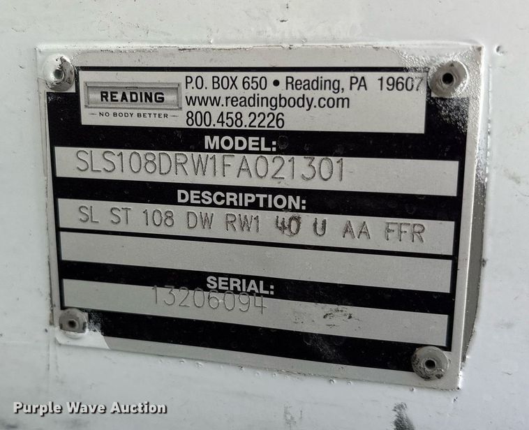 image for item DM1925 2022 Ford F350 Super Duty XL Crew Cab utility bed pickup truck