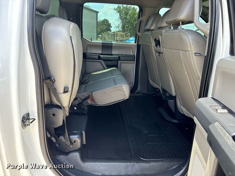 image for item DM1925 2022 Ford F350 Super Duty XL Crew Cab utility bed pickup truck