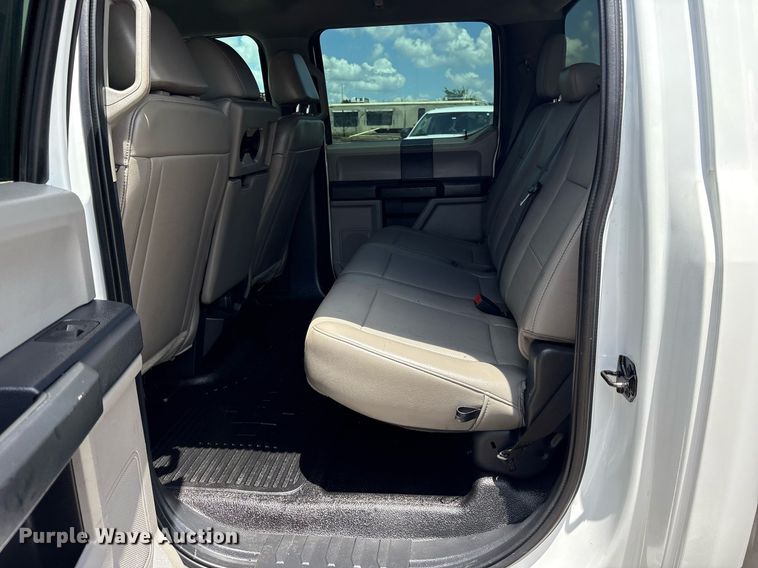 image for item DM1925 2022 Ford F350 Super Duty XL Crew Cab utility bed pickup truck