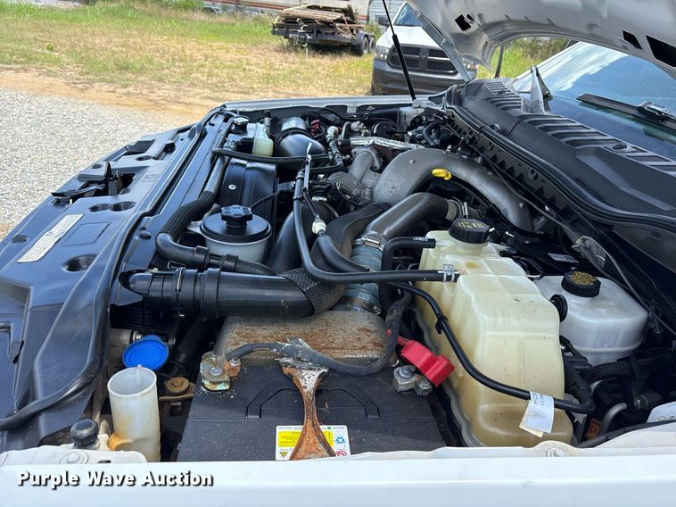 image for item DM1925 2022 Ford F350 Super Duty XL Crew Cab utility bed pickup truck