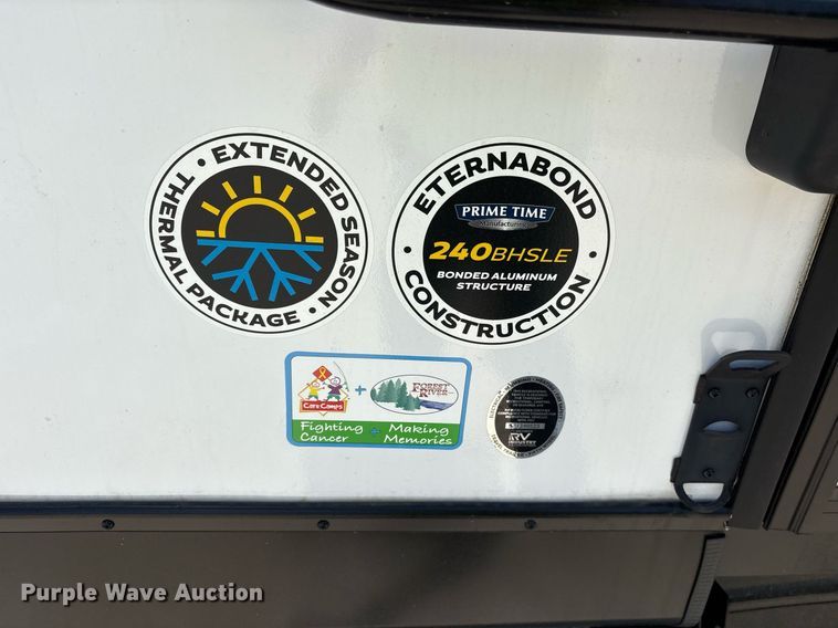 image for item DM1941 2025 Forest River Prime Time Tracer LE Ultra-Lite TRT240BHSLE camper