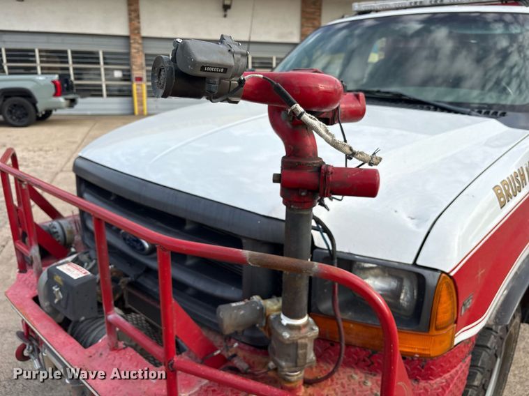 image for item DM1944 1999 Ford F350 Super Duty brush fire truck
