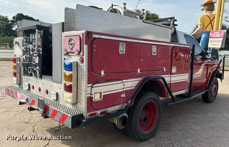 image for item DM1945 1999 Ford F550 brush fire truck